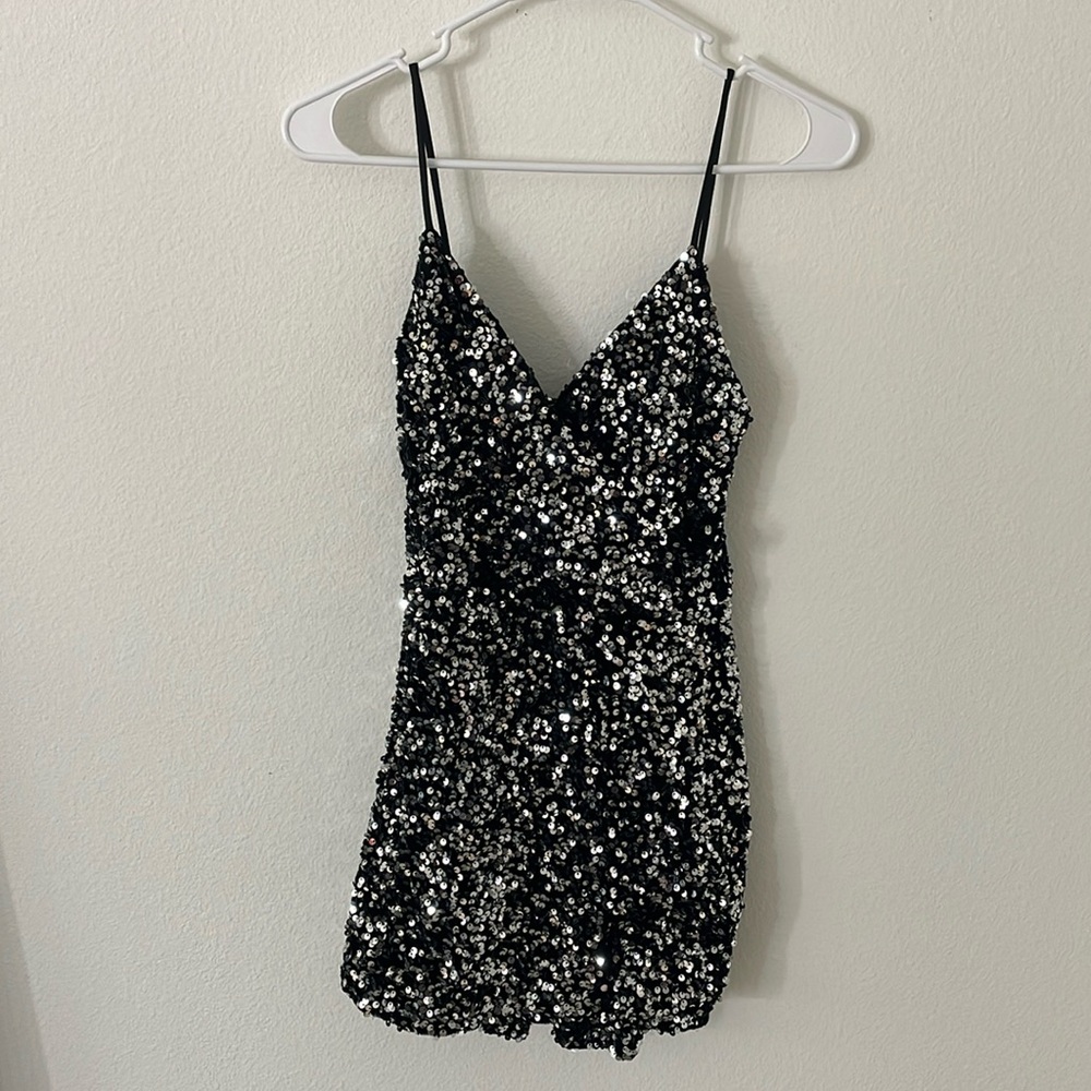 Sequin romper